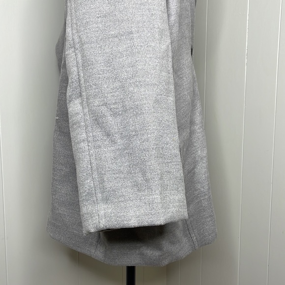 Free People Gray Double-Breasted Coat - Picture 8 of 15